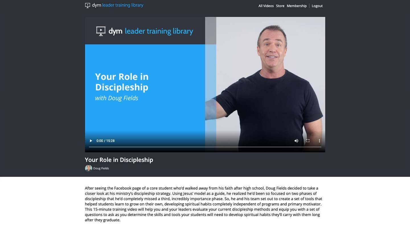 Leader Training Library