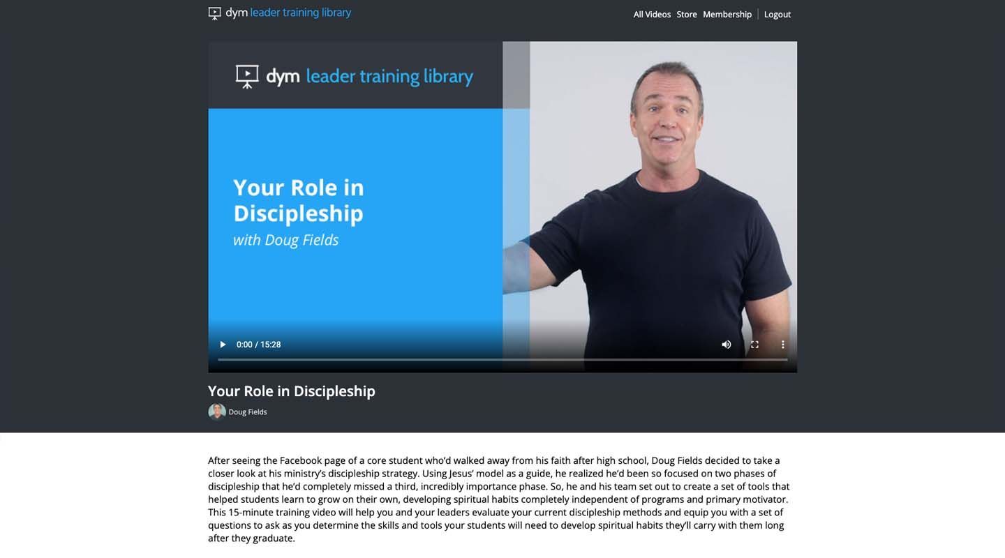Leader Training Library