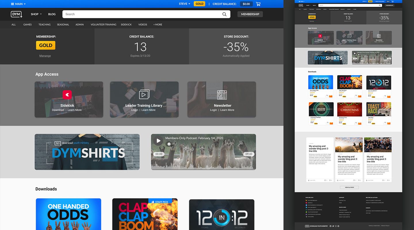 Membership Access Page